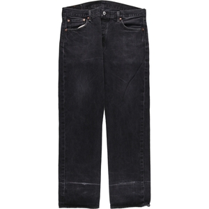 古着 リーバイス Levi's 501 ブラックデニム ストレートデニムパンツ メンズw37 /eaa428036