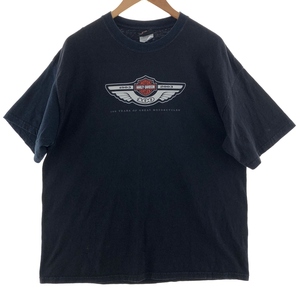 古着 ハーレーダビッドソン 両面プリント モーターサイクル バイクTシャツ メンズXL /eaa381882