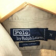 古着 ラルフローレン Ralph Lauren POLO by Ralph Lauren 長袖 ボタンダウンシャツ メンズM /eaa428999_画像3