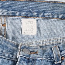 古着 00年代 リーバイス Levi's 505 REGULAR FIT テーパードデニムパンツ メンズw33 /eaa426522_画像4