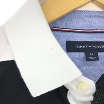 古着 トミーヒルフィガー TOMMY HILFIGER 長袖 ボーダー ポロシャツ レディースM /eaa423197_画像4