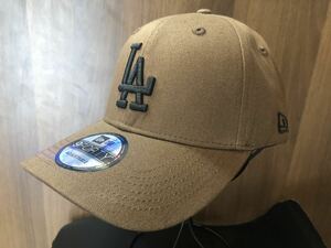 NEW ERA CAP BROWN ニューエラ 帽子 キャップ ブラウン　LAドジャース フリーサイズ男女用　