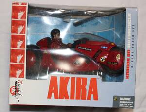 マクファーレントイズ アキラ AKIRA 金田のバイク KANEDA ON MOTERCYCLE DELUXE BOXED SETフィギュア