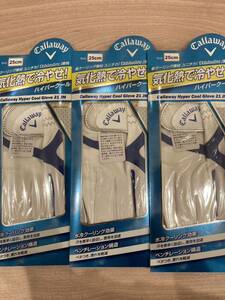  Callaway Golf glove 25.0cm left hand for 3. super cool COOL