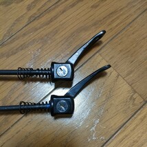 SHIMANO クイックリリース 前後セット　ロードホイール　ブラック　シマノ_画像4