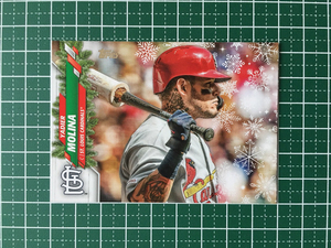 ★TOPPS MLB 2020 HOLIDAY #HW23 YADIER MOLINA［ST. LOUIS CARDINALS］ベースカード★