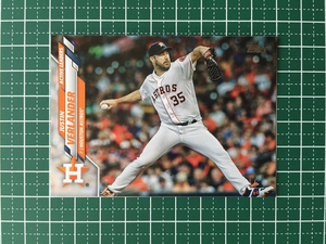 ★TOPPS MLB 2020 UPDATE SERIES #U-245 JUSTIN VERLANDER［HOUSTON ASTROS］ベースカード「AS」20★