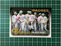 ★TOPPS MLB 2024 SERIES 1 #2 TEAM CARD［SAN DIEGO PADRES］ベースカード「BASE」★_画像1