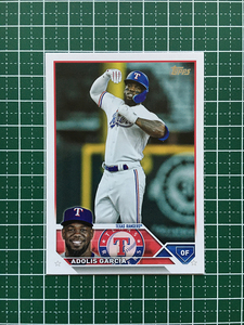 ★TOPPS MLB 2023 SERIES 2 #601 ガルシア／ADOLIS GARCIA［TEXAS RANGERS／読売ジャイアンツ／巨人］ベースカード「BASE」★