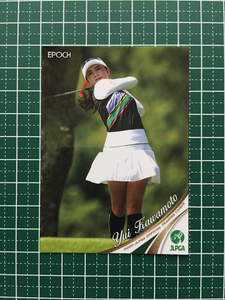 ★EPOCH 2020 JLPGA 日本女子プロゴルフ協会 オフィシャルトレーディングカード #06 河本結 エポック 20★