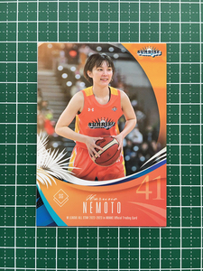 ★女子バスケットボール Wリーグ オールスター 2022-2023 in 有明 #75 根本葉瑠乃［Team SUNRISE］レギュラーカード★