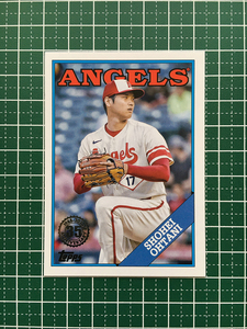 ★TOPPS MLB 2023 SERIES 1 #T88-66 大谷翔平／SHOHEI OHTANI［LOS ANGELES ANGELS］インサートカード「1988 TOPPS BASEBALL」★