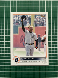 ★TOPPS MLB 2022 UPDATE #US183 MIGUEL CABRERA／3,000 HITS［DETROIT TIGERS］ベースカード「SH」★