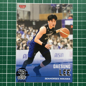 ★BBM B.LEAGUE 2023-24 FAST BREAK 2nd HALF #131 イ・デソン［シーホース三河］レギュラーカード★の画像1