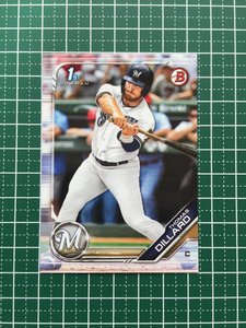 ★TOPPS MLB 2019 BOWMAN DRAFT #BD-32 THOMAS DILLARD［MILWAUKEE BREWERS］ベースカード 1st 19★