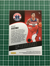 ★PANINI 2022-23 NBA REVOLUTION #59 KYLE KUZMA［WASHINGTON WIZARDS］ベースカード「VETERANS」★_画像2