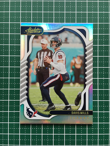 ★PANINI 2022 NFL ABSOLUTE #5 DAVIS MILLS［HOUSTON TEXANS］ベースカード「BASE」SPECTRUM パラレル版★