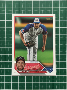 ★TOPPS MLB 2023 UPDATE #US34 DYLAN LEE［ATLANTA BRAVES］ベースカード「BASE」★