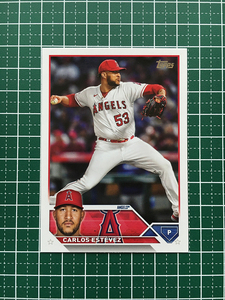 ★TOPPS MLB 2023 UPDATE #US63 CARLOS ESTEVEZ［LOS ANGELES ANGELS］ベースカード「BASE」★