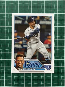 ★TOPPS MLB 2023 UPDATE #US61 FRANCISCO MEJIA［TAMPA BAY RAYS］ベースカード「BASE」★