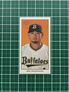 ★TOPPS 206 NPB 2023 #161 森友哉［オリックス・バファローズ］ミニベースカード「MINI BASE」★