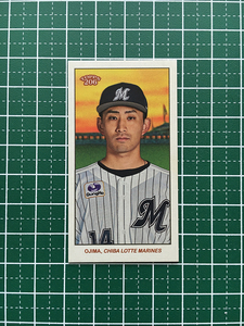 ★TOPPS 206 NPB 2023 #100 小島和哉［千葉ロッテマリーンズ］ミニベースカード「MINI BASE」★