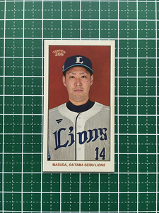 ★TOPPS 206 NPB 2023 #35 増田達至［埼玉西武ライオンズ］ミニベースカード「MINI BASE」★