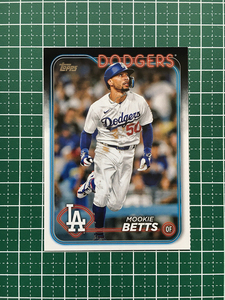 ★TOPPS MLB 2024 SERIES 1 #250 MOOKIE BETTS［LOS ANGELES DODGERS］ベースカード「BASE」★