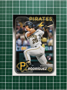 ★TOPPS MLB 2024 SERIES 1 #3 ENDY RODRIGUEZ［PITTSBURGH PIRATES］ベースカード「BASE」ルーキー「RC」★