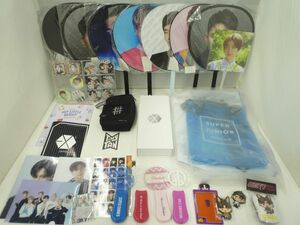 【同梱可】中古品 韓流 EXO SUPER JUNIOR他 ショッピングバッグ ポーチ 等 グッズセット