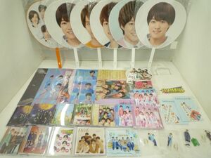 【良品 同梱可】 なにわ男子 CD 初恋LOVE ハッピーサプライズ 他 クリアファイル アクリルスタンド うちわ 等 グッズ