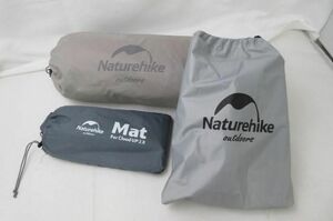 【同梱可】中古品 アウトドア Naturehike ネイチャーハイク　Cloud UP 2X 1-2人用 シート 天幕 3点セット