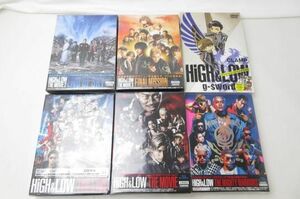 【同梱可】美品 LDH JSB 他 DVD HiGH&LOW THE MOVIE 等 6点 グッズセット