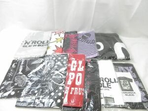 【同梱可】未開封 アーティスト GLAY のみ Tシャツ マフラータオル バスタオル 等 グッズセット