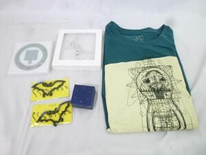 【同梱可】中古品 アーティスト 米津玄師 2018 こうもりカラビナ(未開封) Tシャツ 等 グッズセット