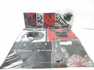 【同梱可】未開封 X JAPAN HIDE スパイダー Tシャツ 他 トートバッグ バンダナ クリアファイル 等 グッズセット