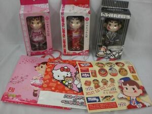 【同梱可】中古品 ホビー ペコちゃん人形 着物ドレス編 春のお出かけ着物編 等 人形 グッズセット