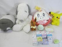 【まとめ売り 中古品】 ホビー すみっコぐらし ポケモン ピカチュウ ホゲータ 他 クッション ぬいぐるみ 一番くじ グ_画像1