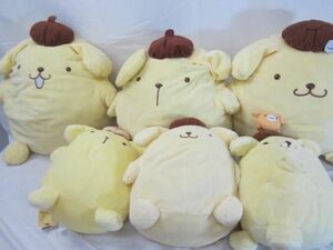 【まとめ売り 中古品】 ホビー ポムポムプリン ぬいぐるみ BIG 等 6点 グッズセット