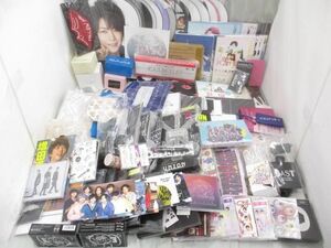 【まとめ売り 動作未確】 ジャニーズ KAT-TUN NEWS 他 CD ASK Yourself 10TH ANNIVERSARY BEST 10Ks！ うちわ バッグ