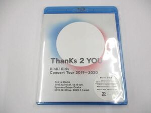 【未開封 同梱可】 KinKi Kids Blu-ray Concert Tour 2019-2020 ThanKs 2 YOU 通常盤