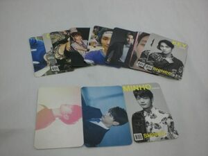 【同梱可】中古品 韓流 SHINee KEY MINHO ONEW 他 321 Sing your Song 等 封入含む トレカ 17枚 グッズセット