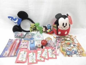 【同梱可】中古品 ディズニー ミッキー ミニー 他 ぬいぐるみ カチューシャ ボールペン 等 グッズセット