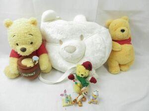 【同梱可】中古品 ディズニー プーさん ピグレット ティガー ぬいぐるみ ストラップ オーナメント 等 グッズセット