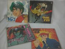 【同梱可】中古品 アニメ タイガーマスク バビル2世 海のトリトン デビルマン LP レコード 4点 グッズセット_画像1