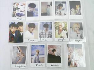 【同梱可】中古品 韓流 SEVENTEEN ジョンハン 他 Going Seventeen DIAMOND EDGE トレカ 等 14枚 グッズセット