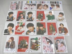 【良品 同梱可】 なにわ男子 公式写真 50枚 Greeting Photo Christmas 2020/初心LOVE 等