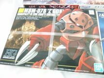 【同梱可】未組立 ホビー 機動戦士ガンダム プラモデル MS-05S ZAKUI RX-93-V2 Hi-VGUNDAM 等グッズセット_画像4