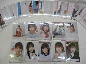 【同梱可】中古品 アイドル 櫻坂46 山崎天 藤吉夏鈴 他 生写真 50枚 2023年 振袖衣装 等 グッズセット