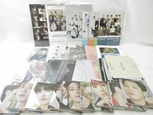 【同梱可】中古品 韓流 SEVENTEEN 会報 クリアファイル カレンダー 等 グッズセット